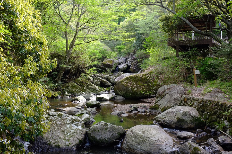 るり渓温泉　行楽地