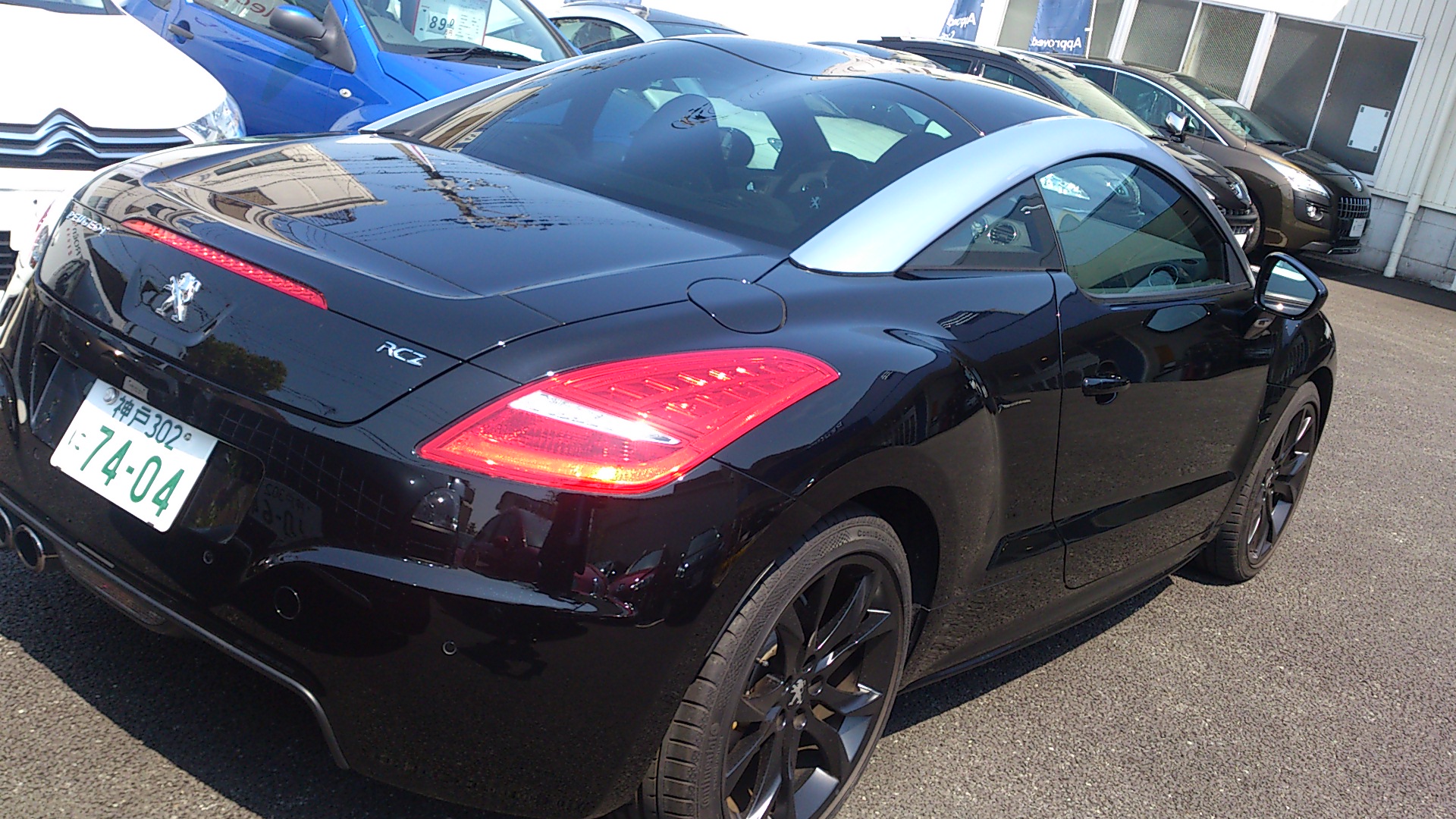 RCZ　６MT　LHD　試乗会開催。