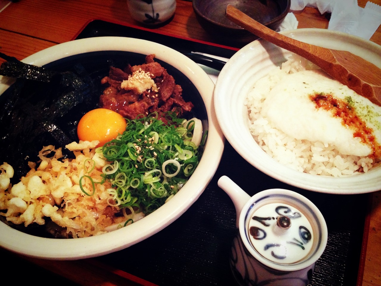 夏は冷たいうどん！