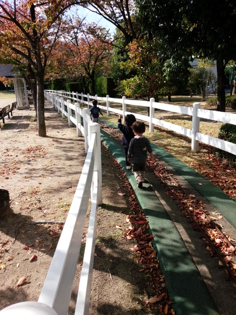 ☆競馬場の公園☆