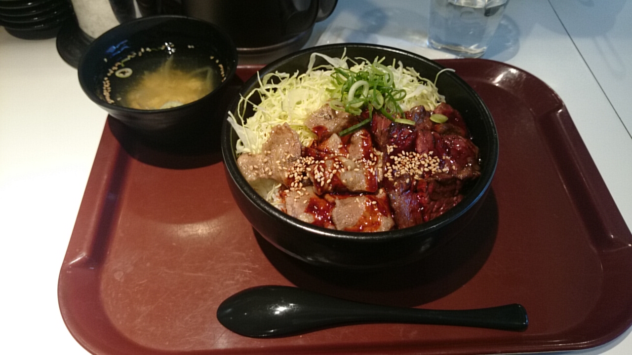 肉丼のお店。