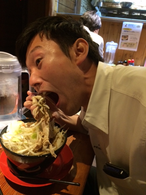 ラーメン食べに行きました