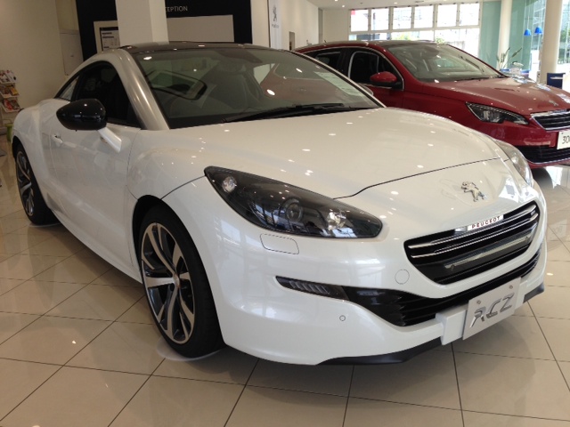 RCZ GT Line 展示車入りました！