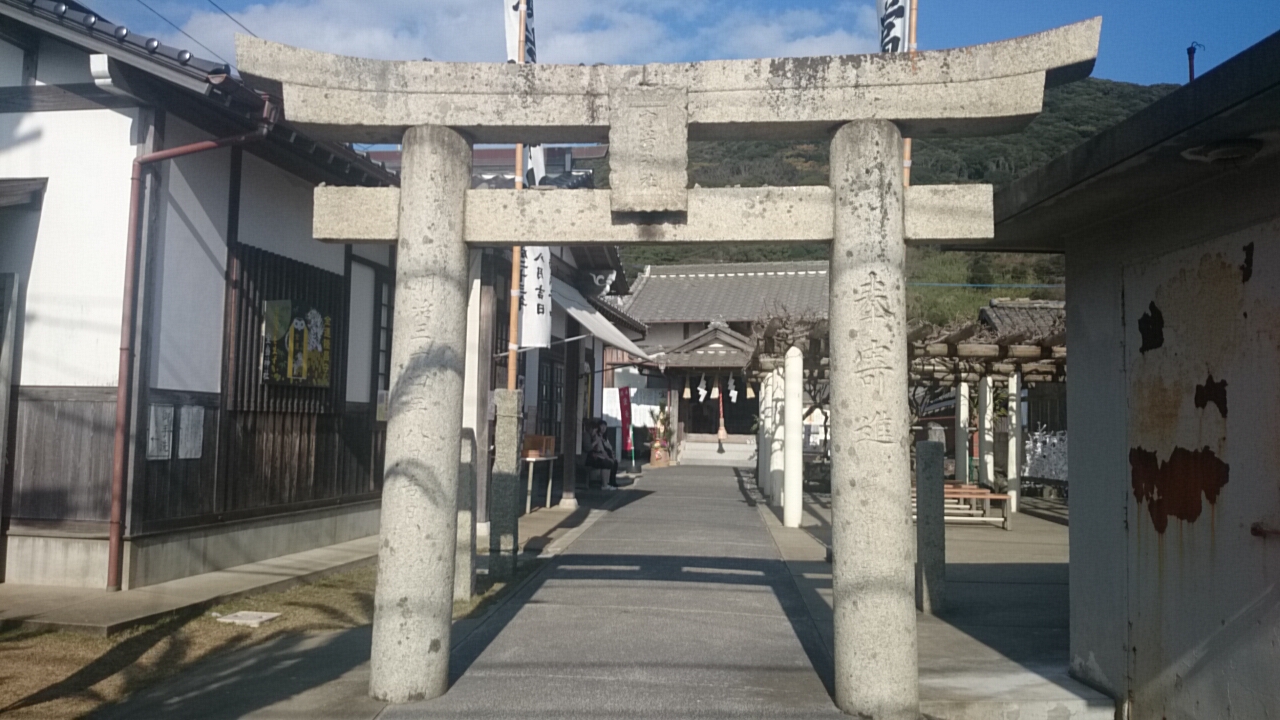 宝くじが当たると噂の神社。