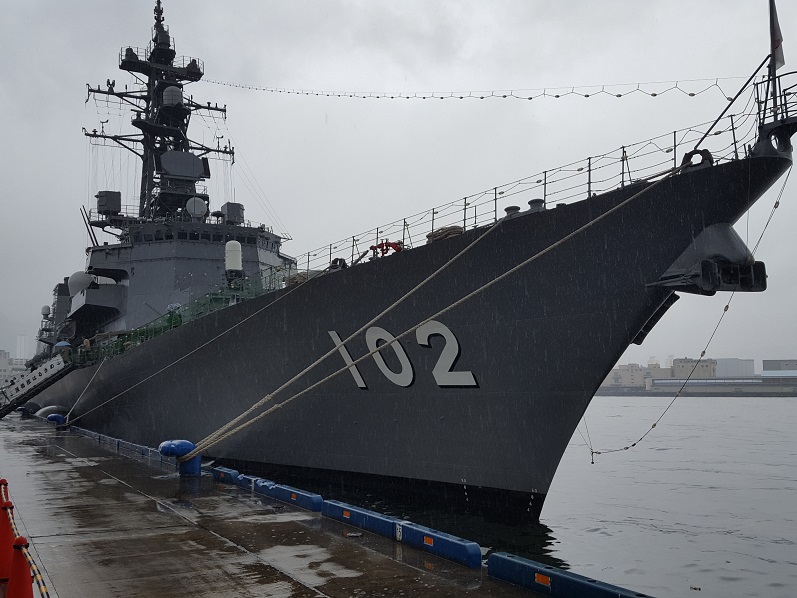 護衛艦乗船!(^^)!