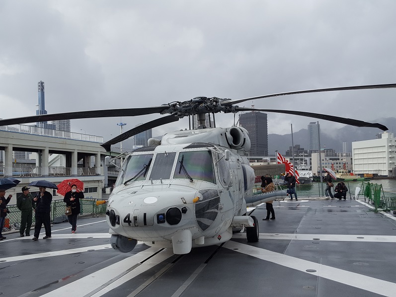 護衛艦乗船!(^^)!