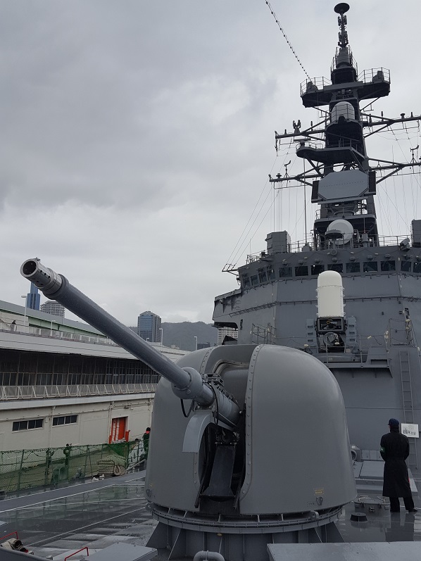 護衛艦乗船!(^^)!