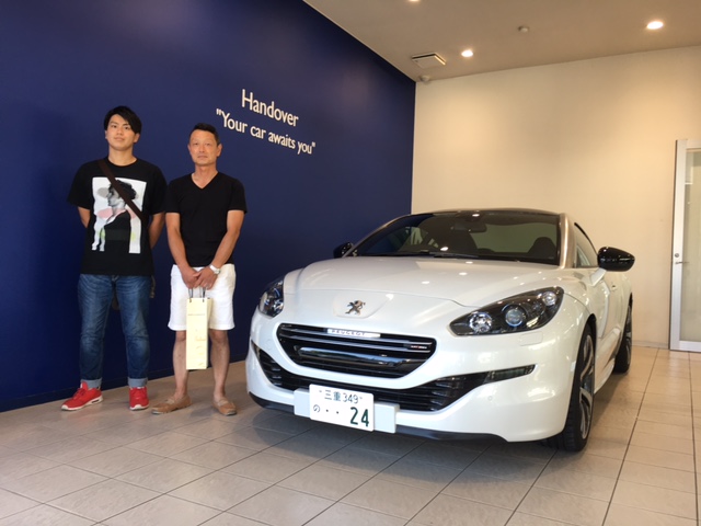RCZ　GT-Line納車式