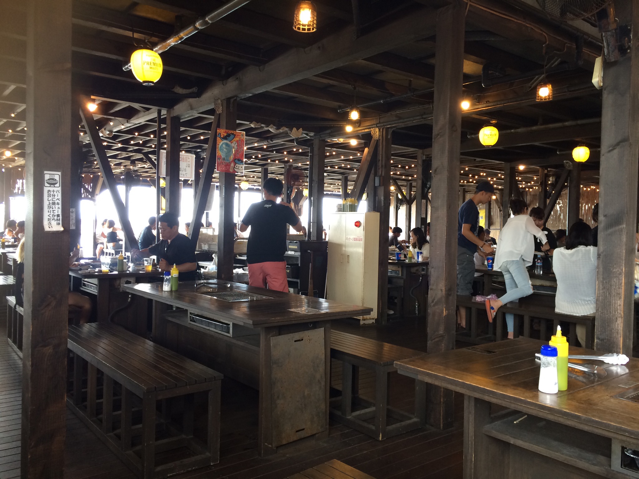 夏最後のBBQ