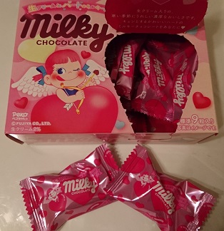 ハートのミルキーチョコレート♪