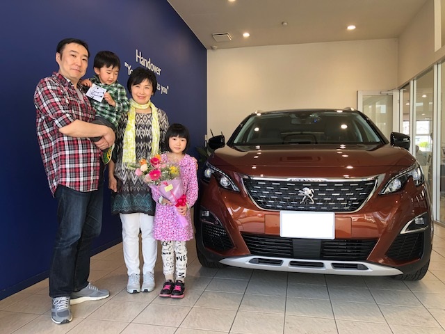 3008BlueHDi　SP　EDITION　納車式