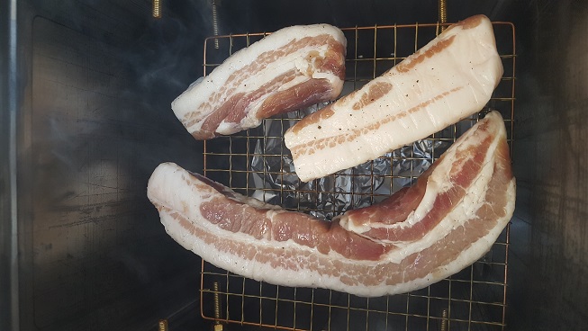 ベーコン作ってみました～