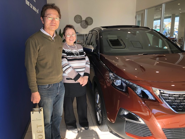 3008GT　FCP　メタリックコッパー　納車式