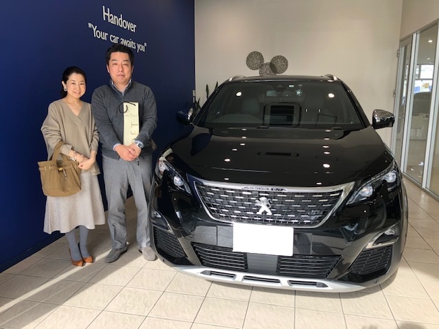 3008GT　FCP　ペルラネラブラック　納車式