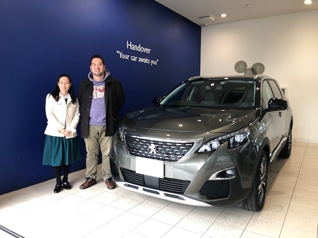 5008ALLURE P.S/R アマゾナイトグレー納車式
