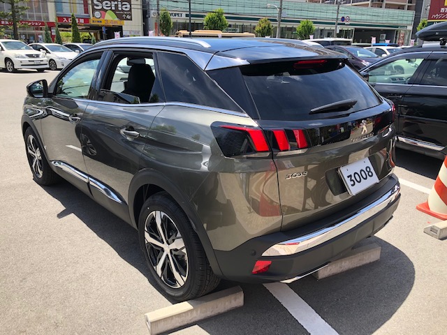 3008GT　アマゾナイトグレー　納車式