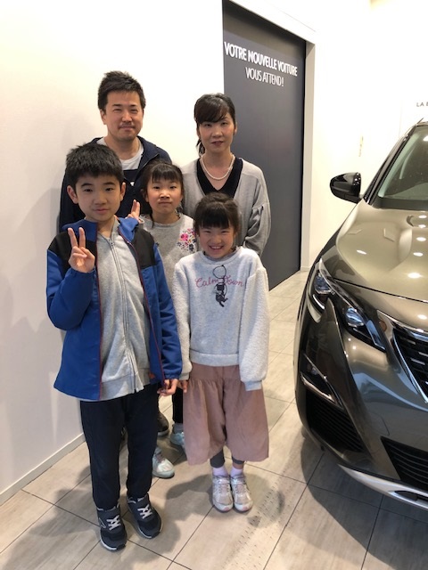 5008ALLURE P.S/R アマゾナイトグレー 納車式