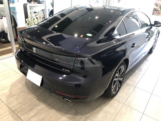 NEW508 ALLURE　ダークブルー　納車式