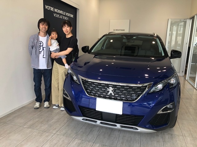 3008　BlueHDi CLEAN　EDITION納車式
