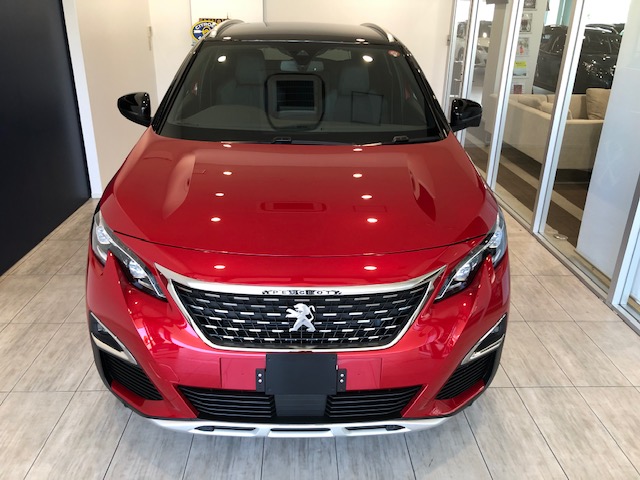 3008GT-LINE　ULTIMATE RED　納車式