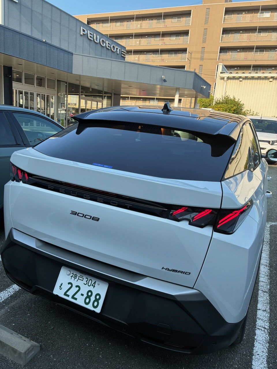 NEW 3008 　オケナイトホワイト